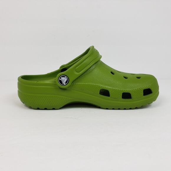 Crocs Classic Womens Size 6 Kids 4Y Green Slip On Comfort Clog Shoes 10001 - Picture 5 of 11